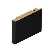 Наличник плоский компланарный Vinyl 10х83х2150 черный 