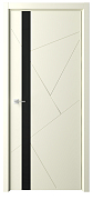 СХЕМА Эмаль-1 ПО Эмаль Геометрия-6 900 слоновая кость стекло черное (защелка маг.) 